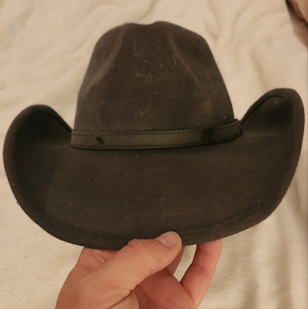 Silver Canyon gray wool XL cowboy hat
